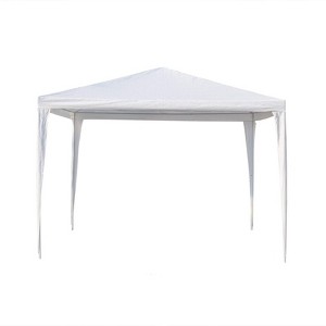 10 ft. x 10 ft. Gazebo Folding Waterproof Event Tent w/ 3 Sides Vent Easy Setup UV Protection Instant Canopy Outdoor Use - 1 of 4