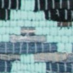 turquoise/blue/black