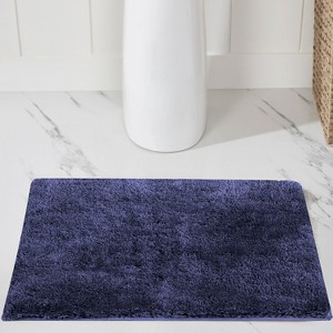 Haven Collection Bathroom Rug 100% Polyester Tufted Bath Mat, Non-Slip TP Rubber Backing, Machine Washable Bath Rug - 1 of 1