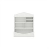 YONWAY Multi-Functional 7 Shelf Bookcase, Storage Display, Rack, Organizer, White,14.37" D x 31.50" W x39.37" H  for Bedroom, Living Room, Office - 4 of 4
