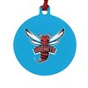 Delaware State University Primary Logo Aluminum Holiday Christmas Tree Ornament - 2 of 4