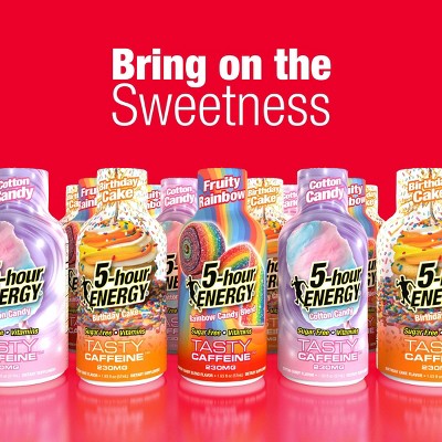 5 Hour Energy Fruity Rainbow Extra Strength Shot - 10pk - 19.3 fl oz