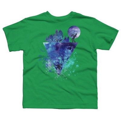 Boy's Design By Humans Play Music On The Edge By Maryedenoa T-Shirt