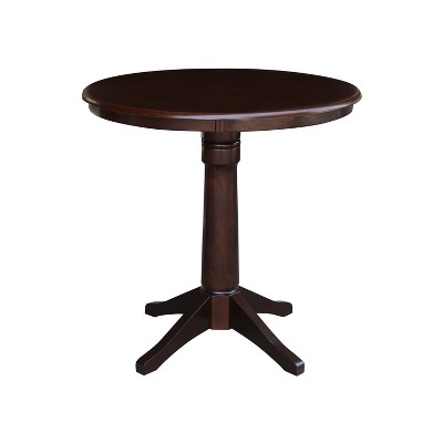 International Concepts 36" Round Top Pedestal Table - 34.9"H