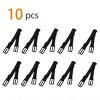 Allegra K Women's Non-Slip Adjustable Elastic Bra Straps Holder 10 Pcs - 2 of 4