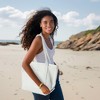Dalix Daily Shoulder Tote Bag Premium Cotton - 2 of 4