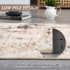 Modern Abstract Accent Rug, Non-Shedding Easy Care Area Rug, Durable Entryway & Living Room Carpet for High Traffic - 4 of 4