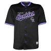 MLB Colorado Rockies Men's Button Down Jersey - XL - 2 of 2