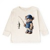 The Juniper Shop Teddy Bear Fisherman Toddler Long Sleeve Tee - 2 of 4