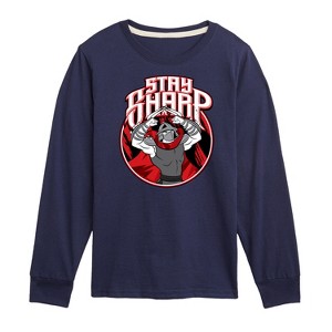 Boys' - Teenage Mutant Ninja Turtles - Stay Sharp Long Sleeve Graphic T-Shirt - 1 of 4