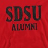 Men's San Diego State University Alumni Crewneck Sweatshirt Red 2X Large - 2 of 4