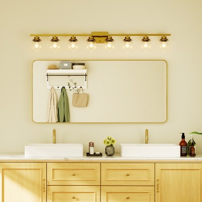 Wall-Mounted Mirror Rectangle Bathroom Vanity Mirrors Framed Mirrors Aluminum Framed Bathroom Mirror