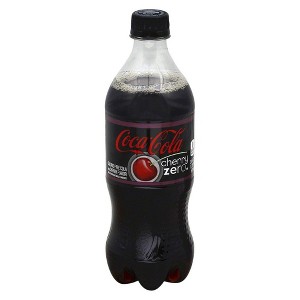 Coca-Cola, Cherry Coke Zero Soda, 20 Ounce (24 Bottles) - 1 of 1