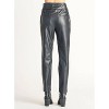 Women's Slim Vegan Leather Pants - Dex Clothing - 2 of 3