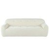 85.8" Chenille Tufted 3-Seater Sofa with Full Sponge Compression, Pocket Spring Support - 3 of 4