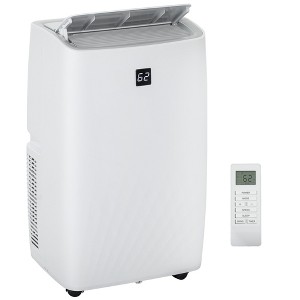 HOMCOM Portable Air Conditioner, AC Unit with Cool, Dehumidifier, Fan, 24H Timer On Off, Auto & Sleep Mode, Window Kit - 1 of 4