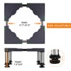 Unique Bargains 4 Strong Feet Multi-Functional Adjustable Mini Fridge Stands - 4 of 4