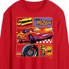 Men's - Disney - Lightning McQueen Best Trophies Long Sleeve Graphic T-Shirt - 2 of 3