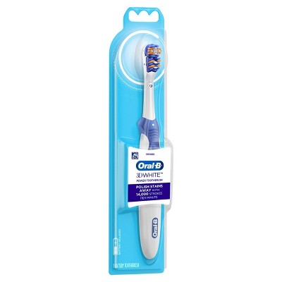 Oral-b 3d White Battery Power Toothbrush - 1ct : Target