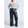 ELOQUII Women's Plus Size Lace Collar Sweater - 4 of 4