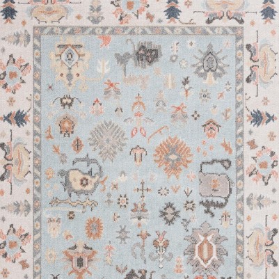 light blue/ivory grey