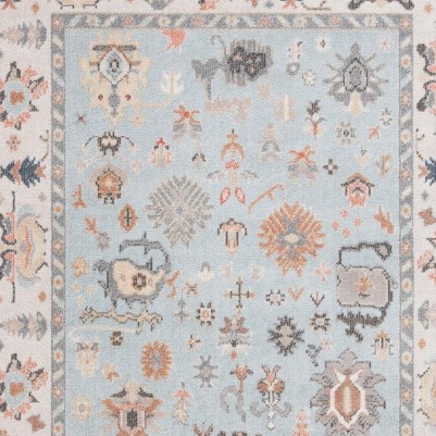 light blue/ivory grey