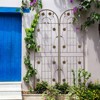 Wooakway 2 Pack Metal Garden Trellis 71" x 19.7" Rustproof Trellis for Climbing Plants Outdoor Flower Support - 4 of 4