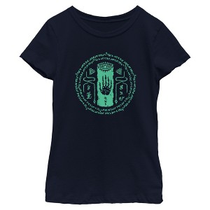 Girl's Nintendo The Legend of Zelda: Tears of the Kingdom Glowing Shrine Rune T-Shirt - 1 of 4