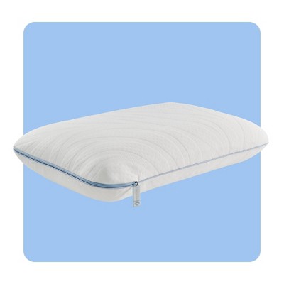 Sealy Dreamlife Standard White Memory Foam Bed Pillow