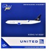Boeing 767-300ER Commercial Aircraft "United Airlines Star Alliance" (N76516) White with Black 1/400 Diecast Model by GeminiJets - 3 of 3