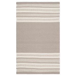 Porter Dhurrie Accent Rug - Light Brown (3