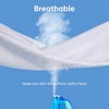 Aoibox Cooling Waterproof Mattress Protector Queen Size 3D Air Fabric Breathable Noiseless Deep Pocket Cover 8-21 Inch - 4 of 4