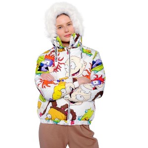Members Only Women Nickelodeon Snorkel Bomber Jacket - 1 of 4