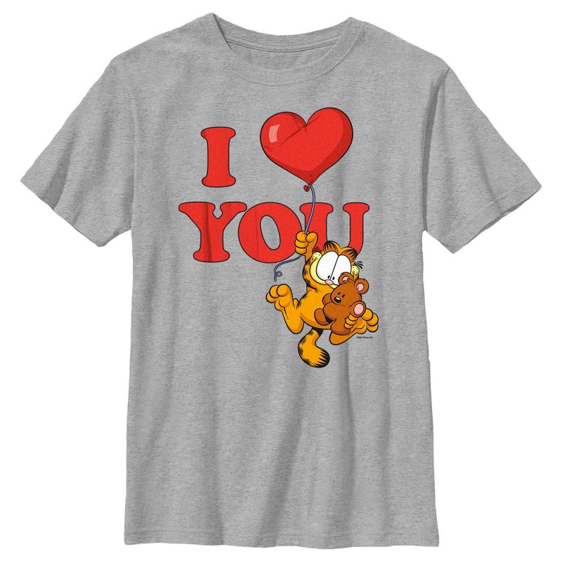 Boy's Garfield I Heart You T-Shirt, 1 of 6