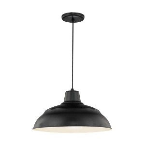 Millennium Lighting R Series 1 - Light Pendant in  Satin Black - 1 of 1