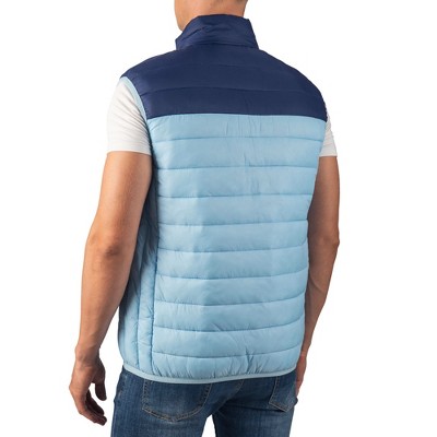 Мужские жилеты Alpine Swiss Clark Mens Puffer Vest Down Alternative Water Resistant Packable Outerwear Zip Up Pockets Warm Versatile Layer — фото 7
