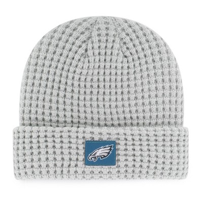 NFL Philadelphia Eagles Gray Waffle Patch Knit Hat : Target
