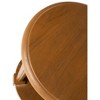 Maven Lane Pullman Traditional Round Wooden Side Table - 4 of 4