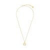 SHINE by Sterling Forever Sterling Silver Circle Wave Necklace - 3 of 3