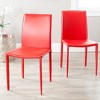 Karna Kd 19" H Dining Chair (Set of 2) - FOX2009 - Safavieh Couture - 3 of 4