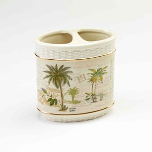 Avanti Colony Palm Toothbrush Holder - 1 of 3