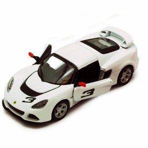 KiNSMART - 2012 Lotus Exige S 5" 1:32 Scale Die Cast Metal Model Toy Race Cars White - 1 of 1