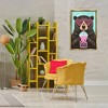 Stupell Industries Bear And Bubble Tea Floating Frame Canvas Art - 3 of 4