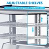 Acekool Commercial Countertop Refrigerator Display Case 6.5 Cu. Ft with Interior LED Lighting & Rear Sliding Door - 4 of 4