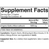 Brieofood Organic Garlic 1500mg, 45 Servings, Vegetarian, Gluten Free, 90 Vegetarian Tablets - 3 of 4