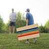 Skip's Garage | Retro Stripes All-Weather Cornhole Boards - ACA Sig Pro Series - 2 of 4