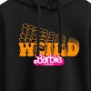Women's - Barbie - Stacked Weird Barbie Cropped Graphic Hoodie - 2 of 3