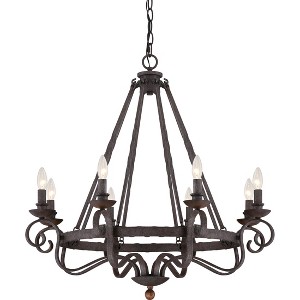 Noble Rustic Black Chandelier - 1 of 4