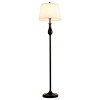Tangkula 3-Pack Vintage Style Metal Floor and Table Lamp Set for Home Living Room - 4 of 4