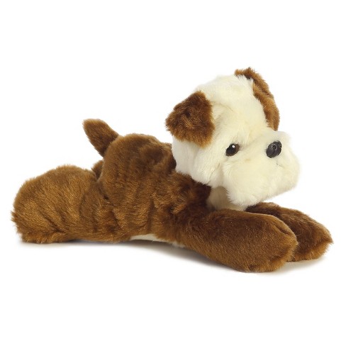 Aurora Mini Flopsie 8 Semper Fi Bulldog Brown Stuffed Animal Target